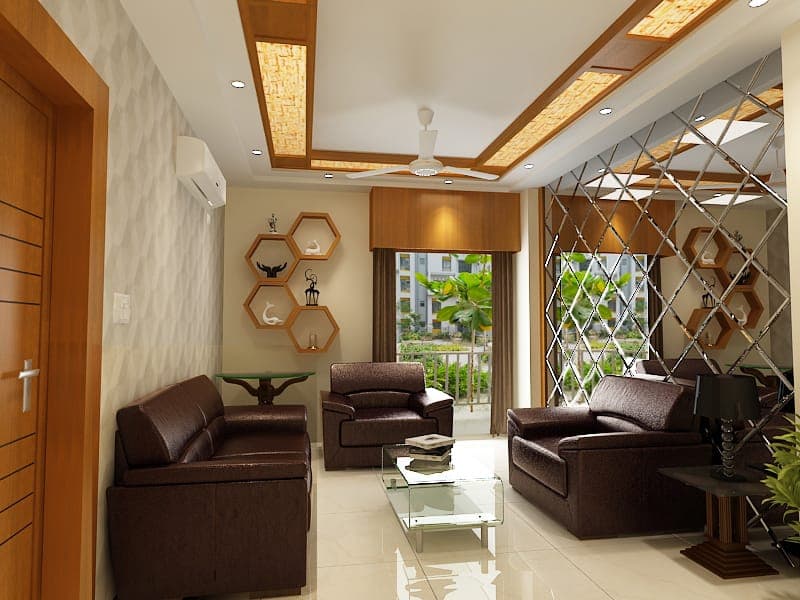 Luxurious Living Room Design| Desi Interior