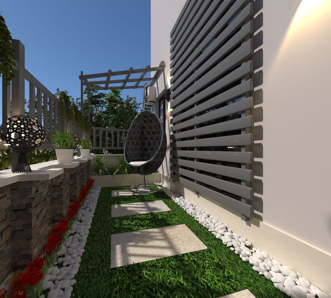 Stylish Balcony Design| Kayapalat Desi Interior