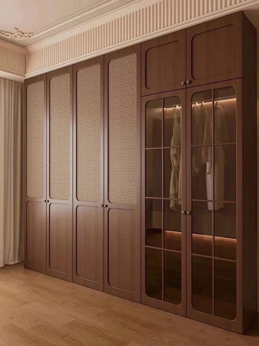 LUXURY WOODEN WARDROBE DESIGN 