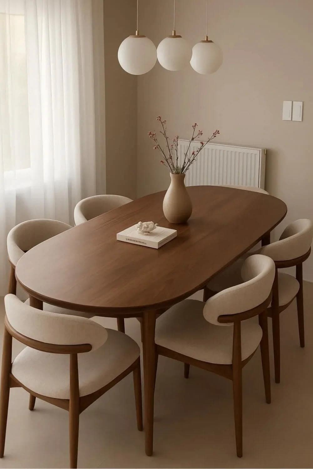 WOODEN DINING TABLE DESIGN VINTAGE LOOK