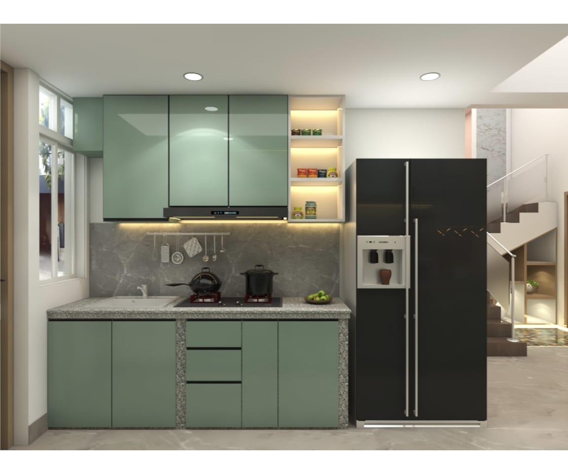 Complete 2BHK interior package — kitchen design, Kolkata Complete 2BHK interior package — kitchen design, Kolkata